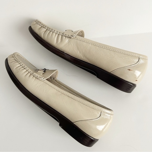 SAS Tripad Comfort Ivory Loafer Shoes | Size 10 M - Picture 6 of 9